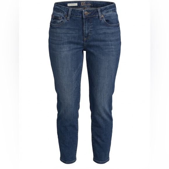 Kut from the Kloth Denim - Kut from the Kloth Katy Ankle Straight Leg Women's Jeans in Classic Blue
